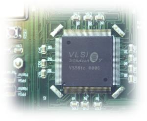 chip realizzato con la tecnologia VLSI